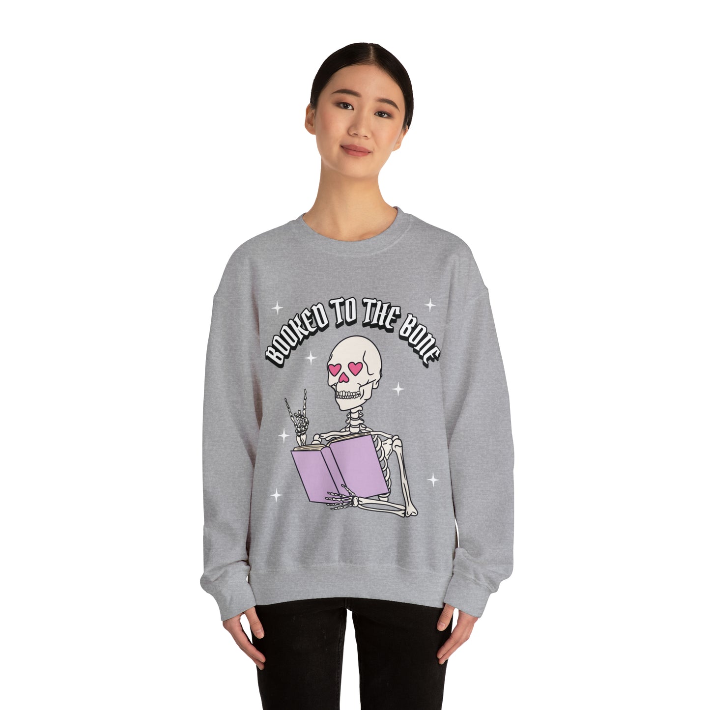 Booked To The Bone Crewneck