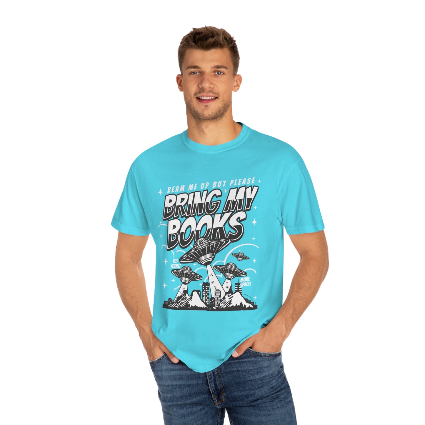 Beam Me Up Comic Shirt | Comfort Colors