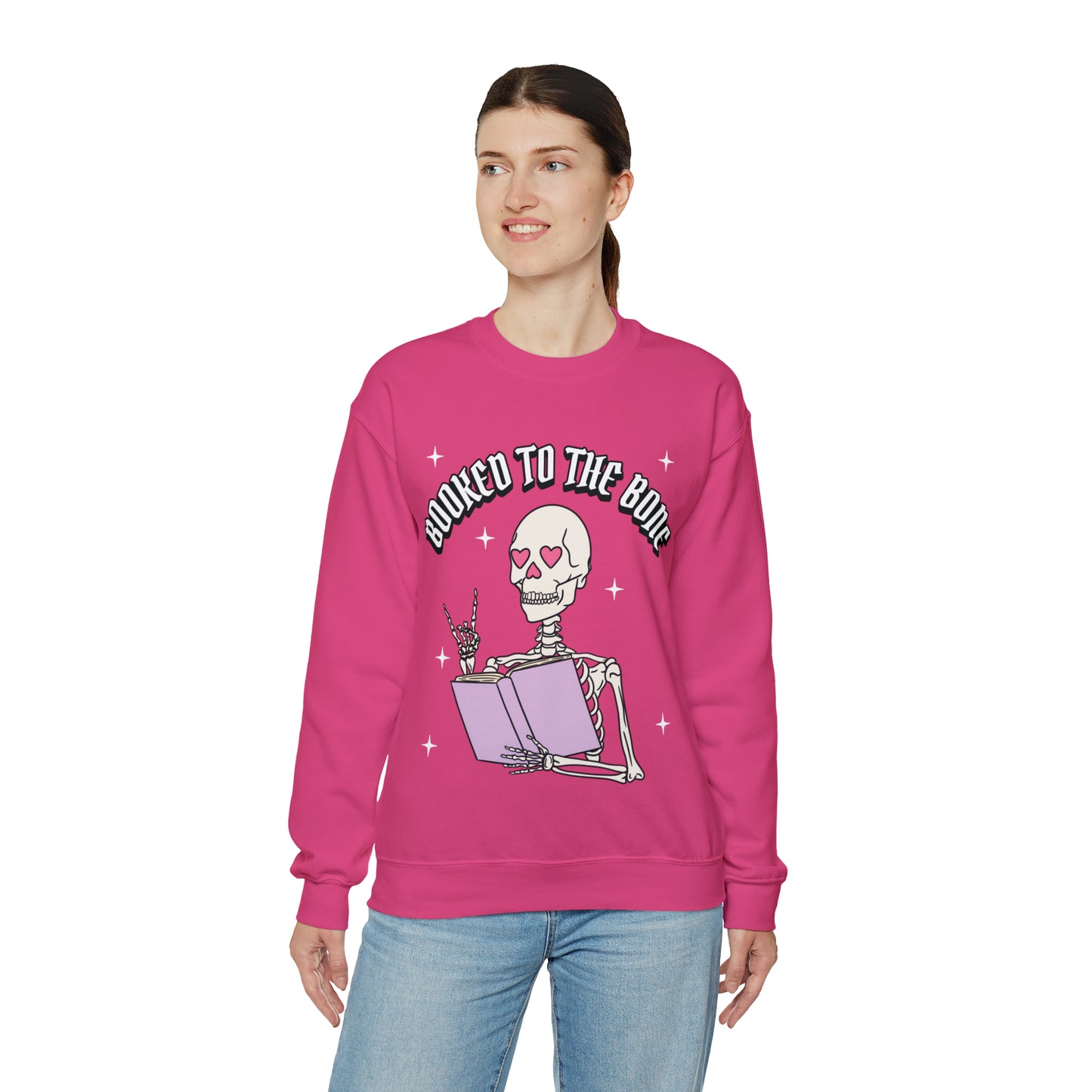 Booked To The Bone Crewneck