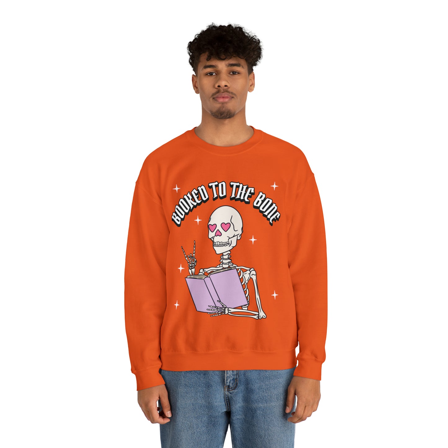 Booked To The Bone Crewneck