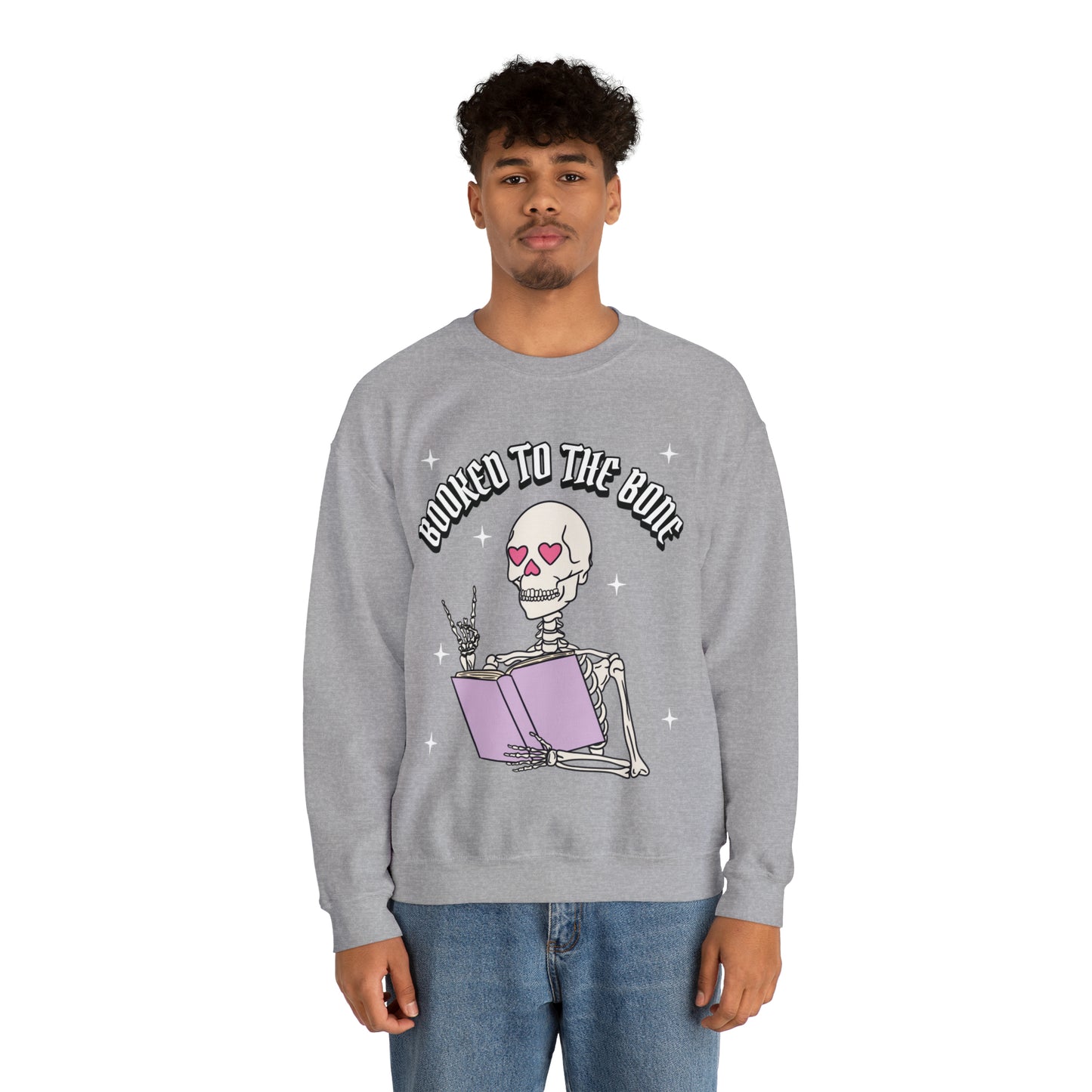 Booked To The Bone Crewneck