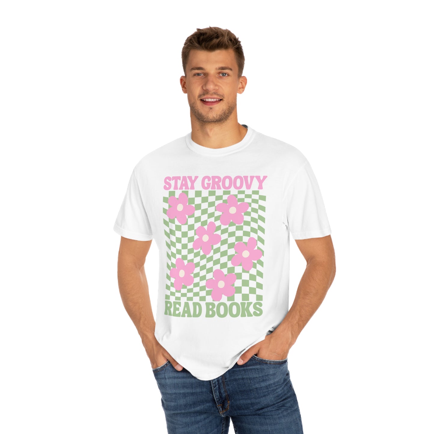 Stay Groovy Read Books | Comfort Colors