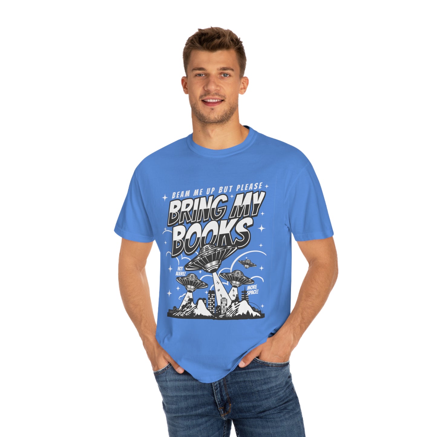 Beam Me Up Comic Shirt | Comfort Colors