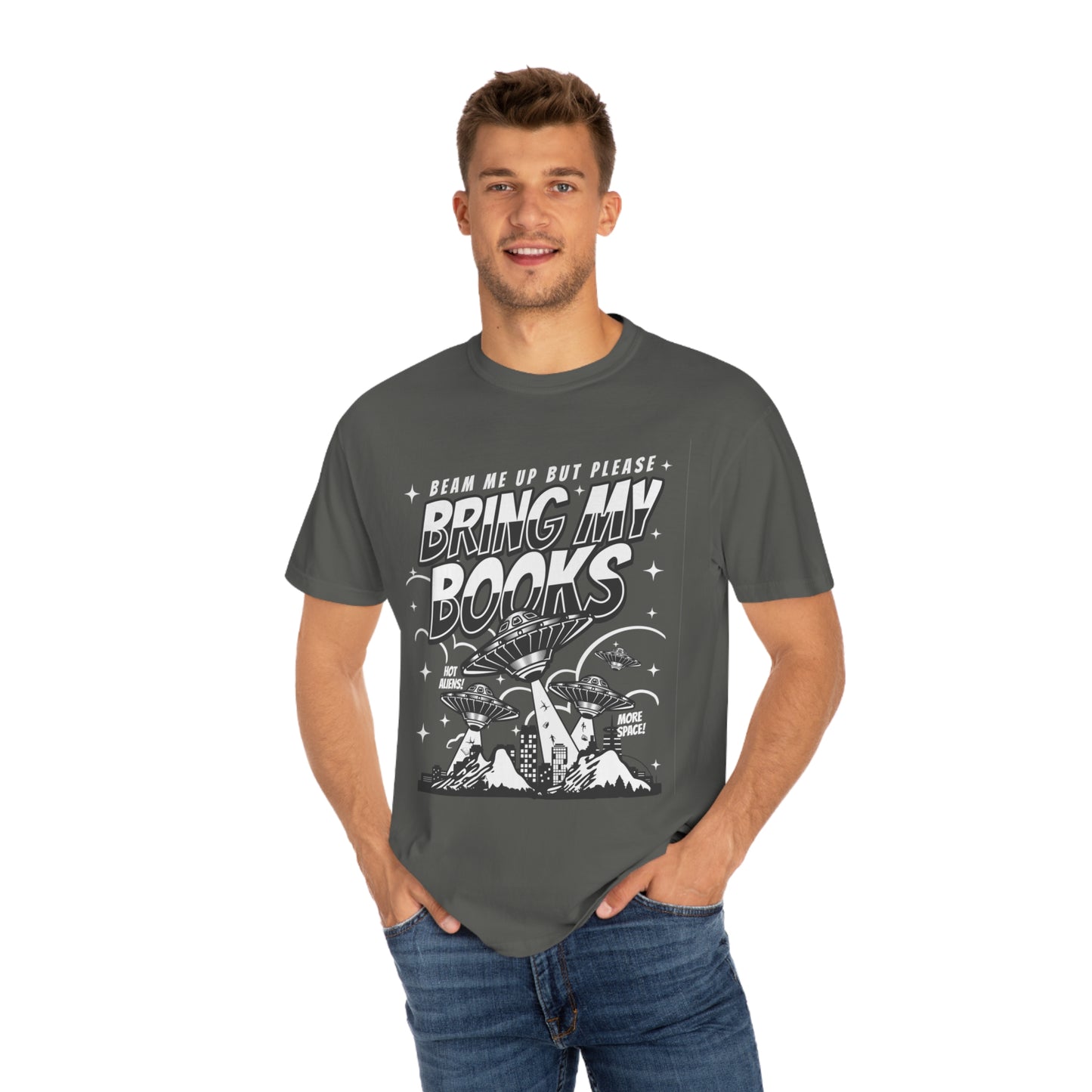 Beam Me Up Comic Shirt | Comfort Colors