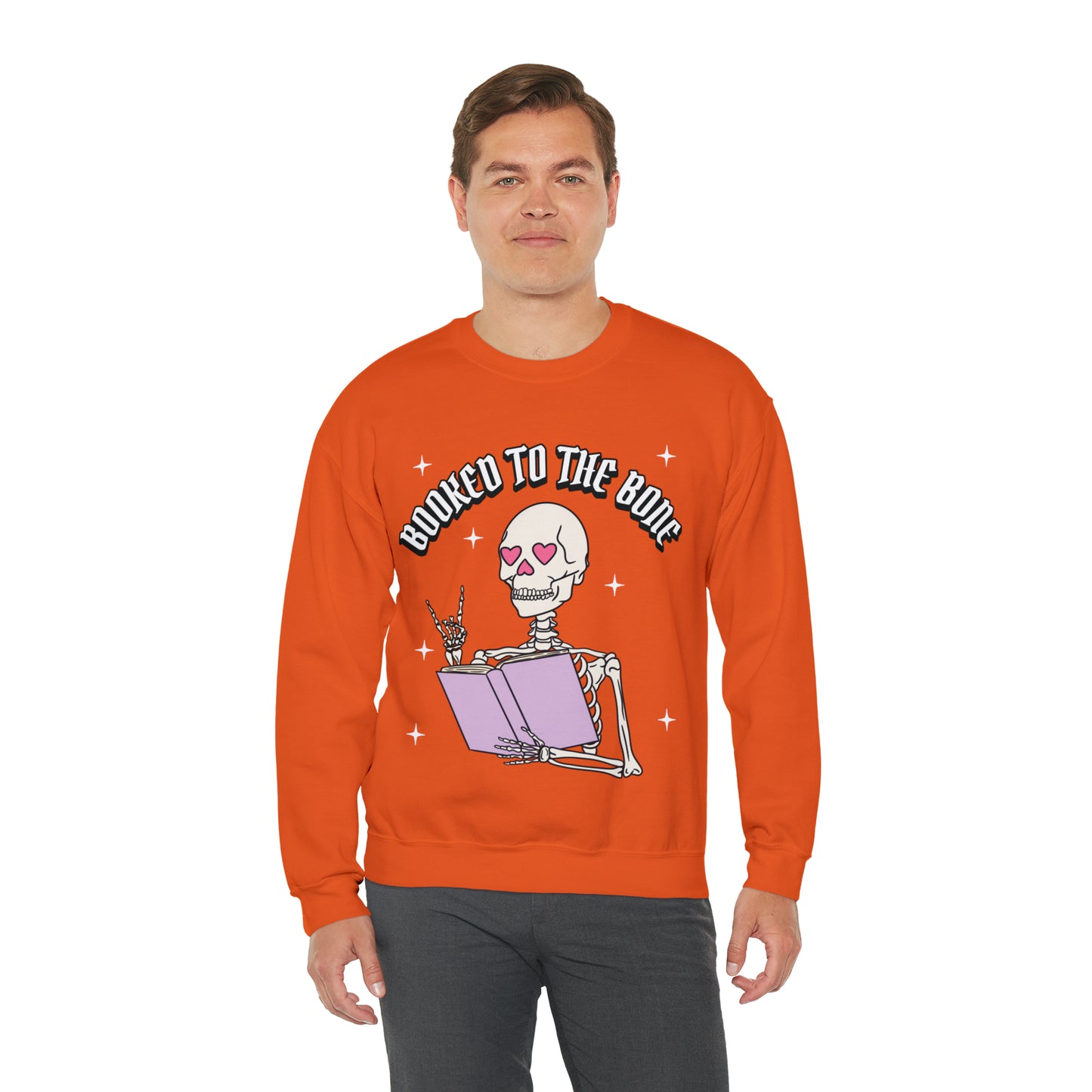 Booked To The Bone Crewneck