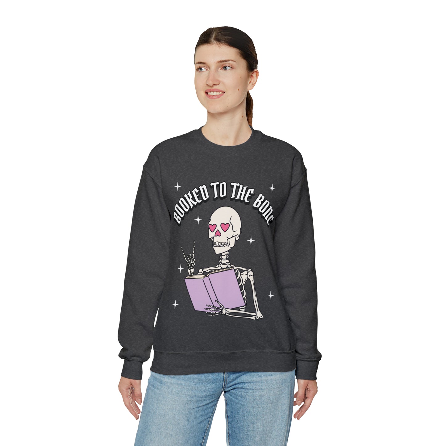 Booked To The Bone Crewneck