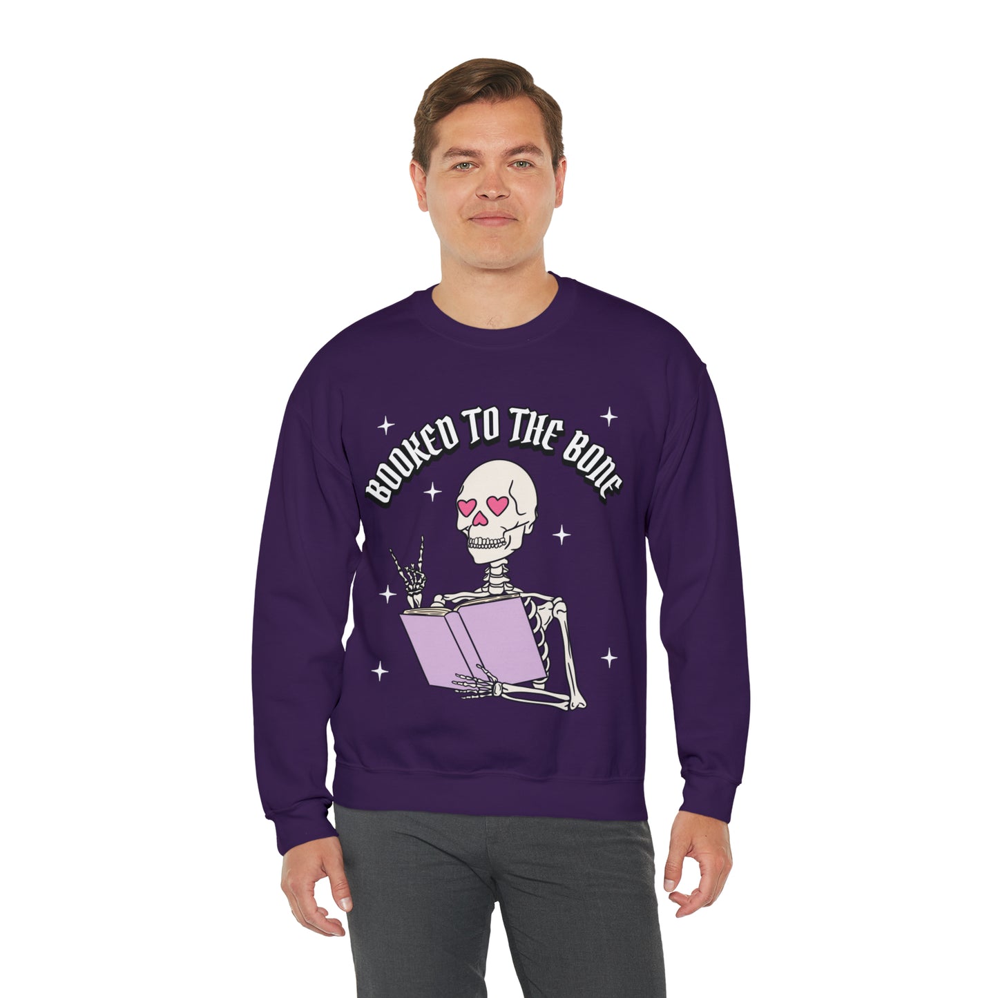 Booked To The Bone Crewneck