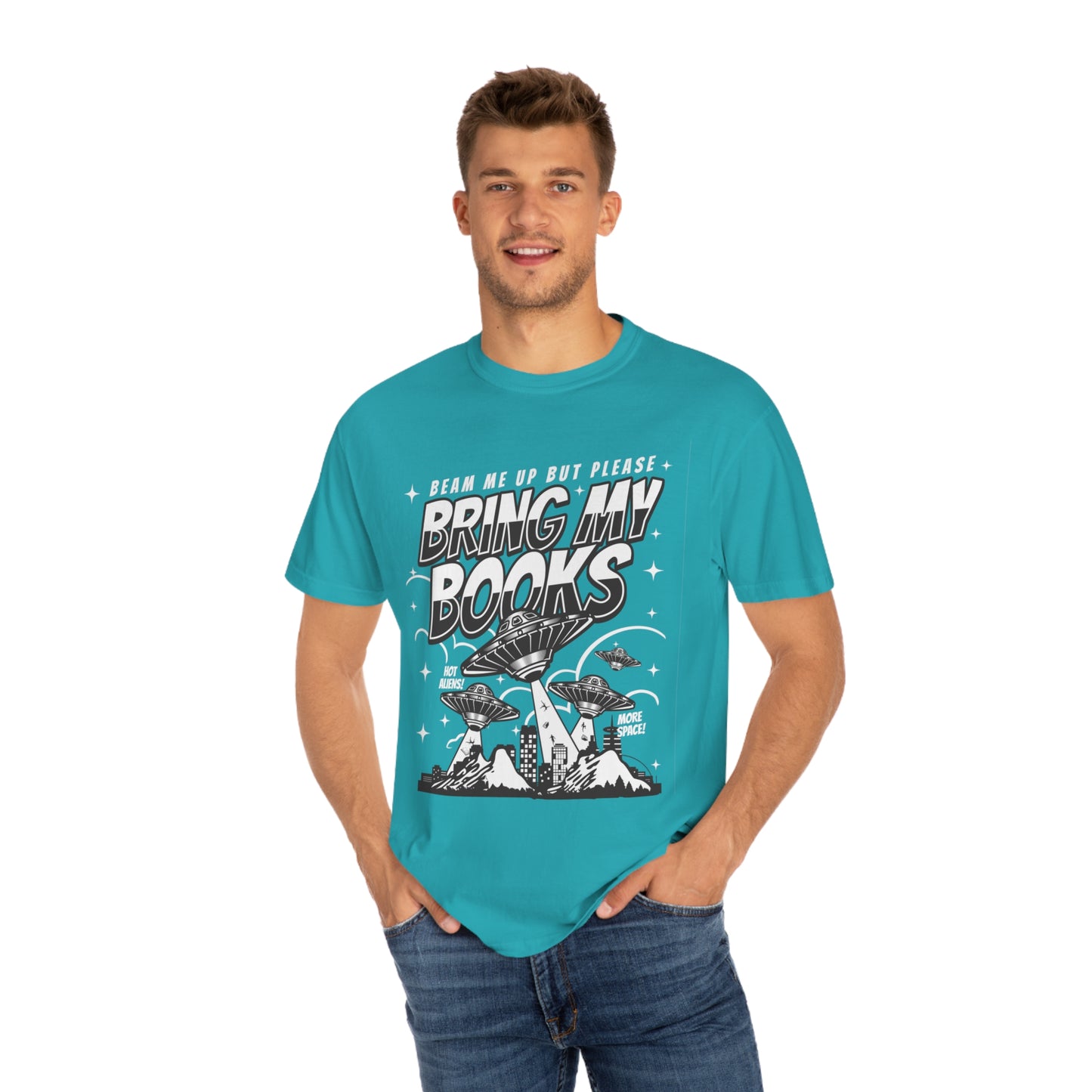 Beam Me Up Comic Shirt | Comfort Colors