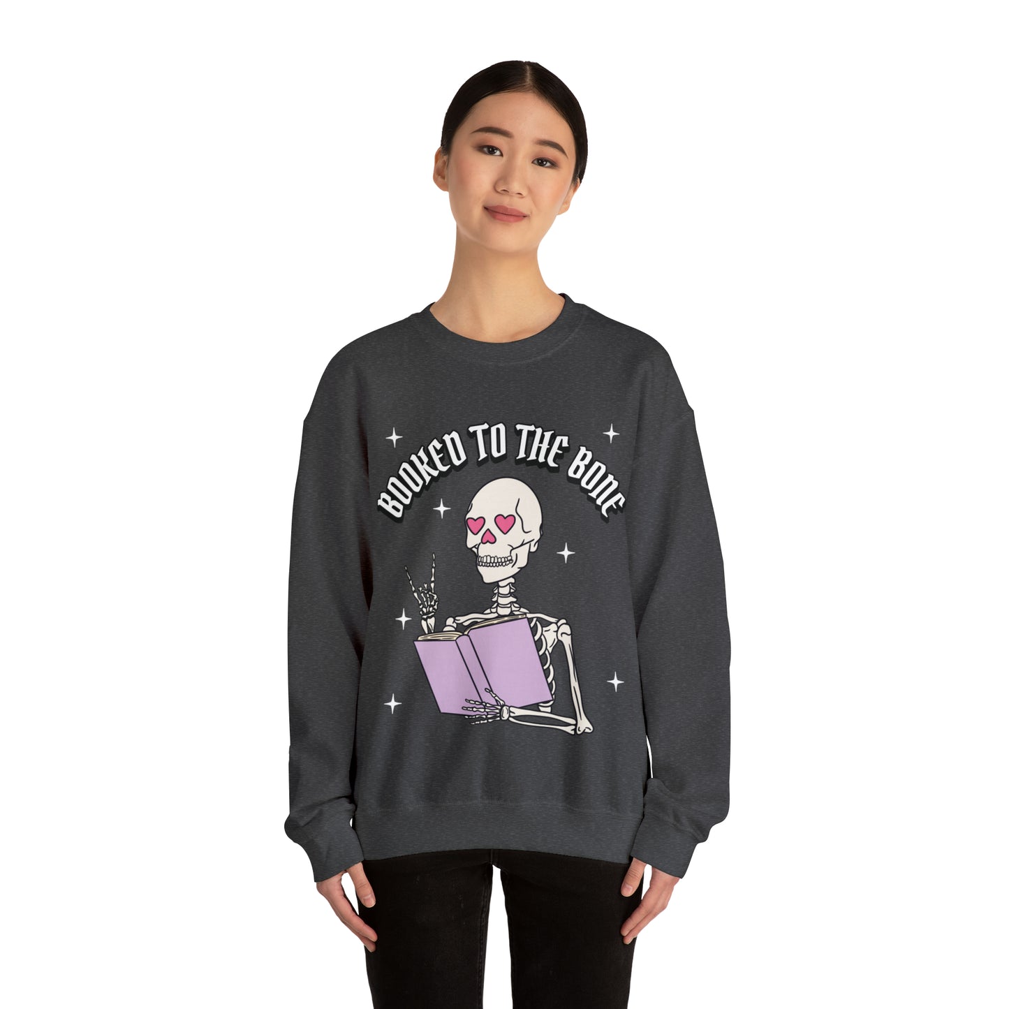 Booked To The Bone Crewneck
