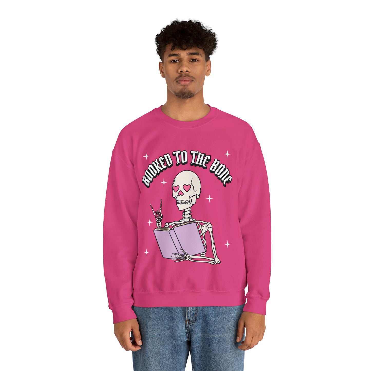 Booked To The Bone Crewneck