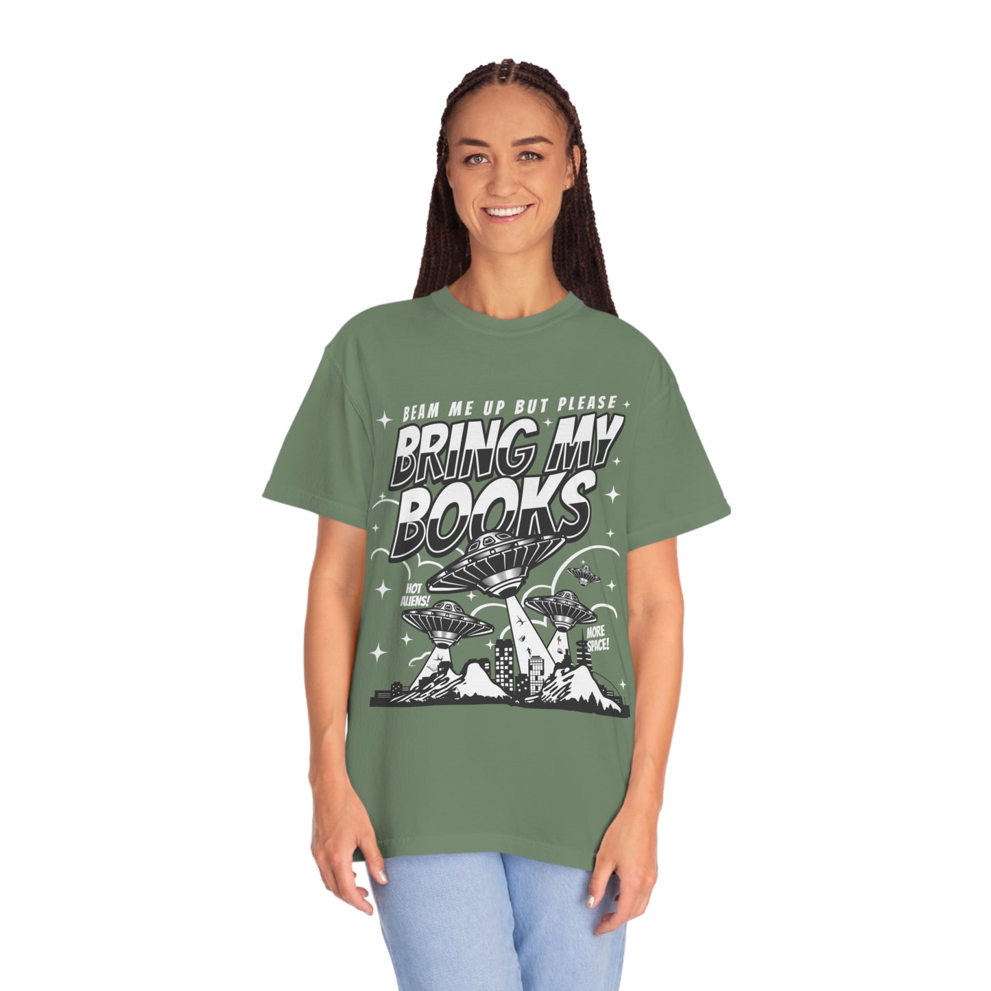 Beam Me Up Comic Shirt | Comfort Colors