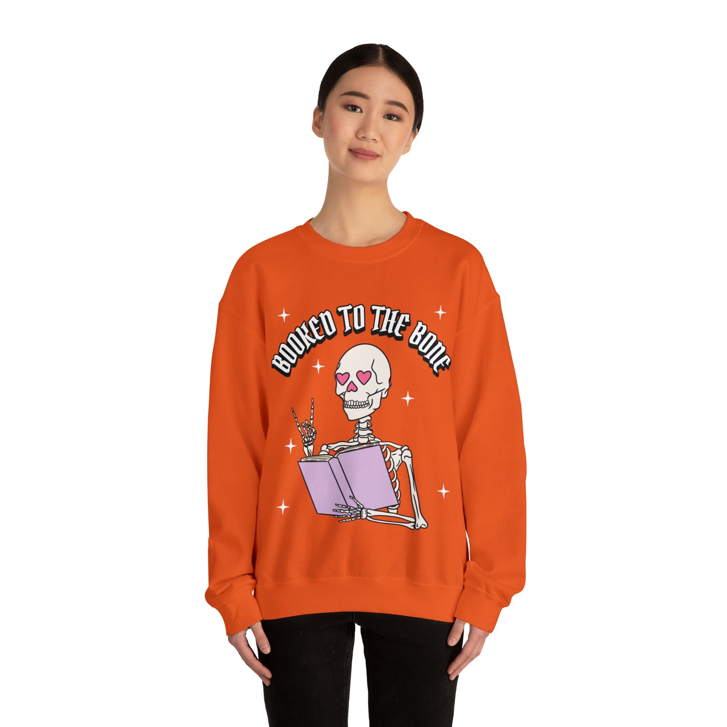 Booked To The Bone Crewneck
