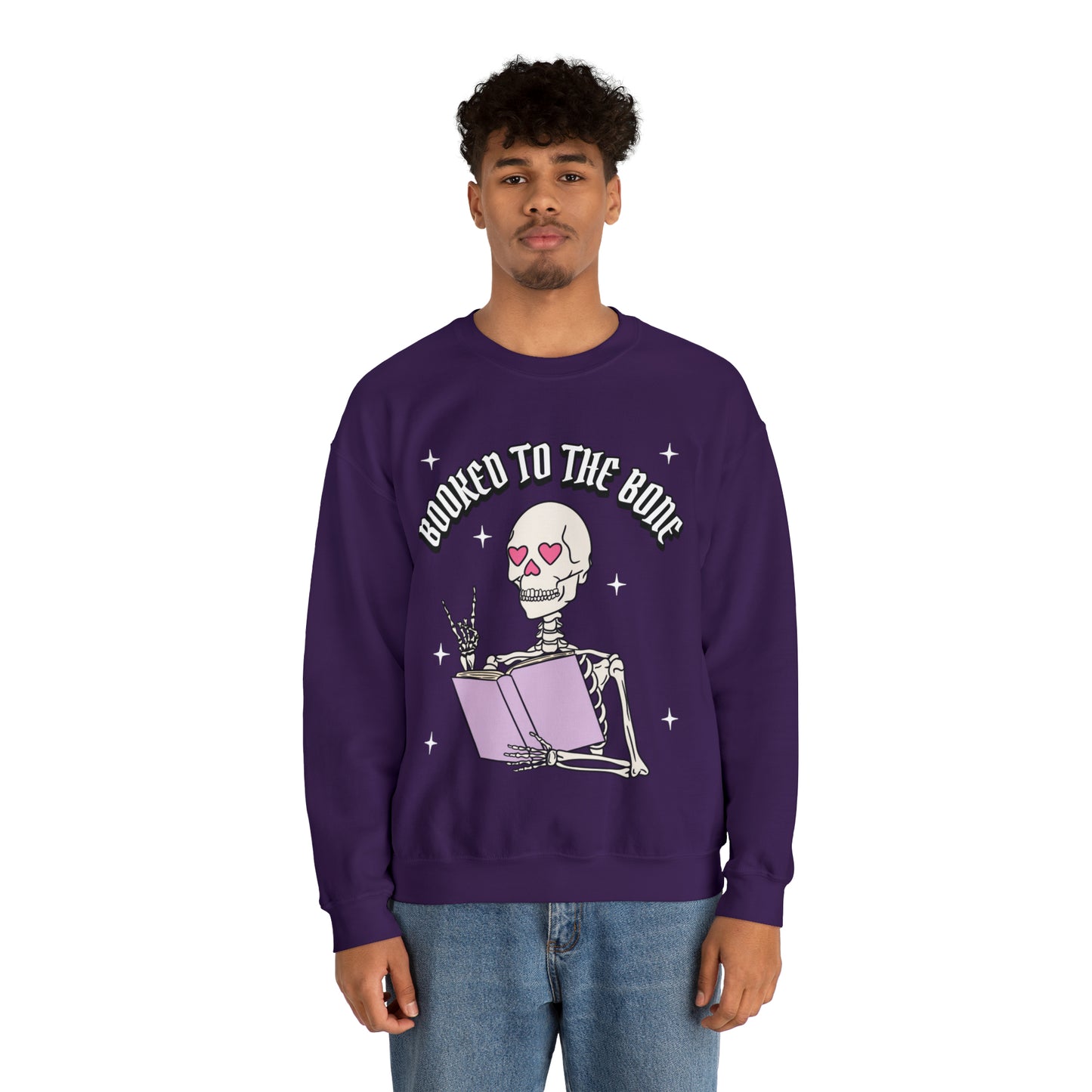 Booked To The Bone Crewneck