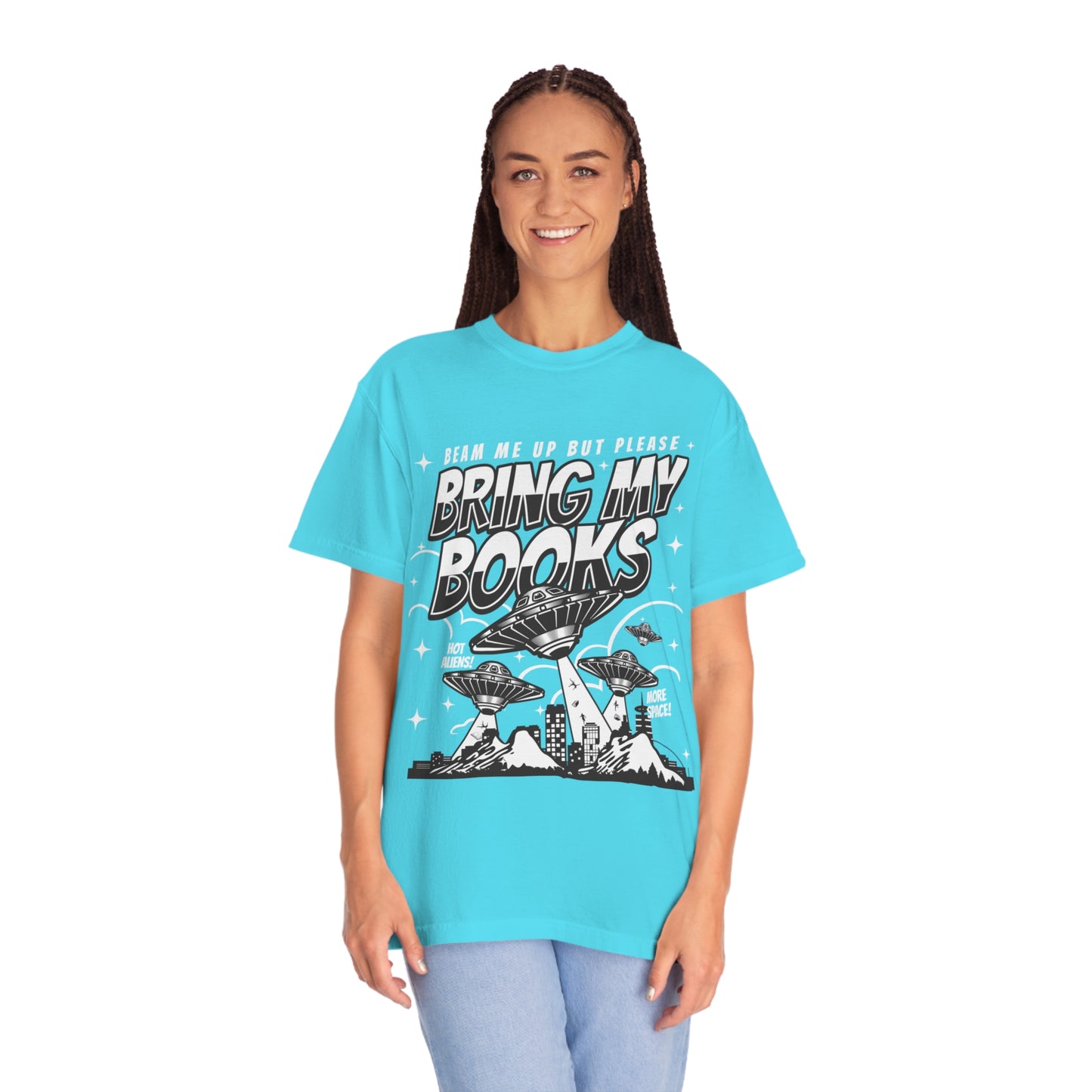 Beam Me Up Comic Shirt | Comfort Colors