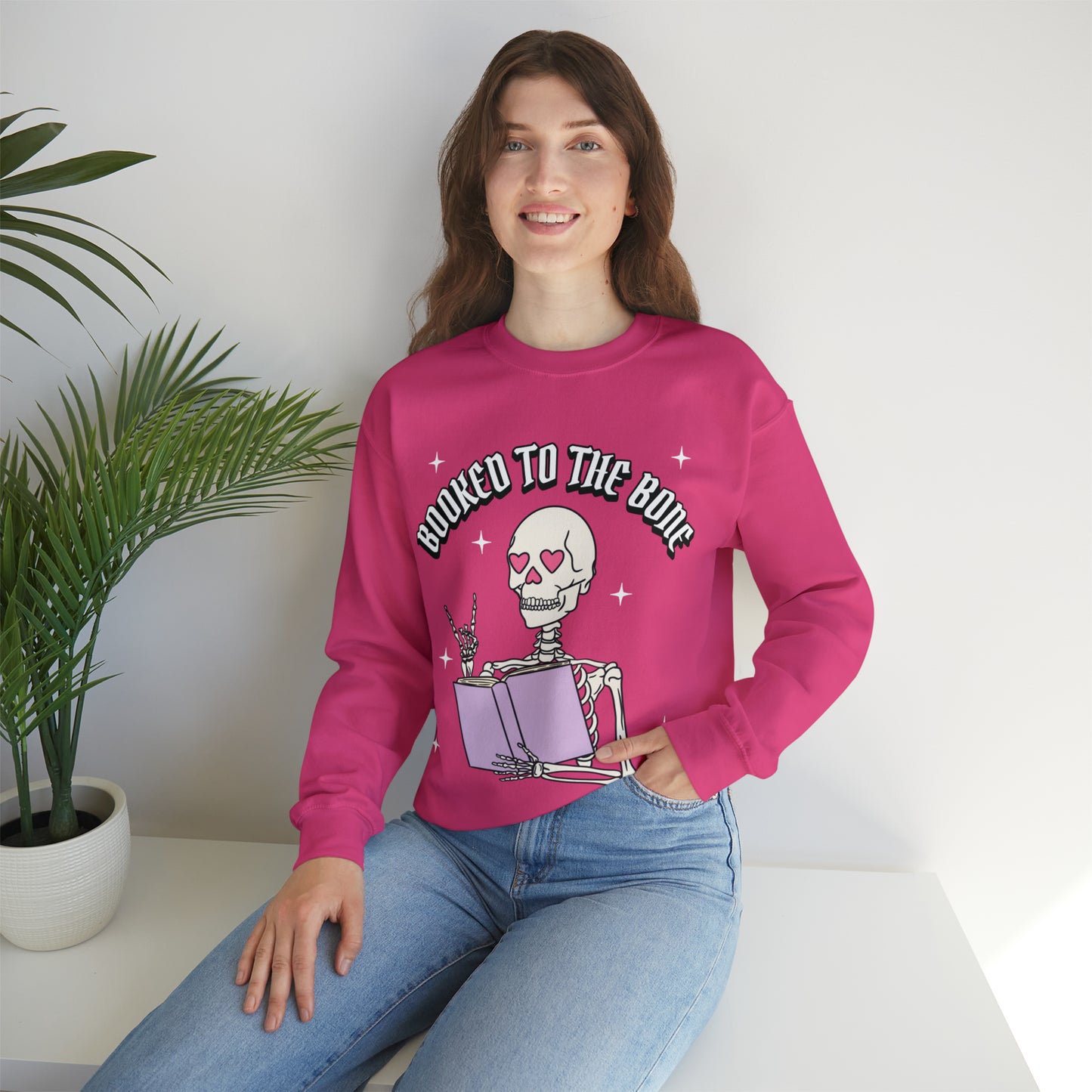 Booked To The Bone Crewneck