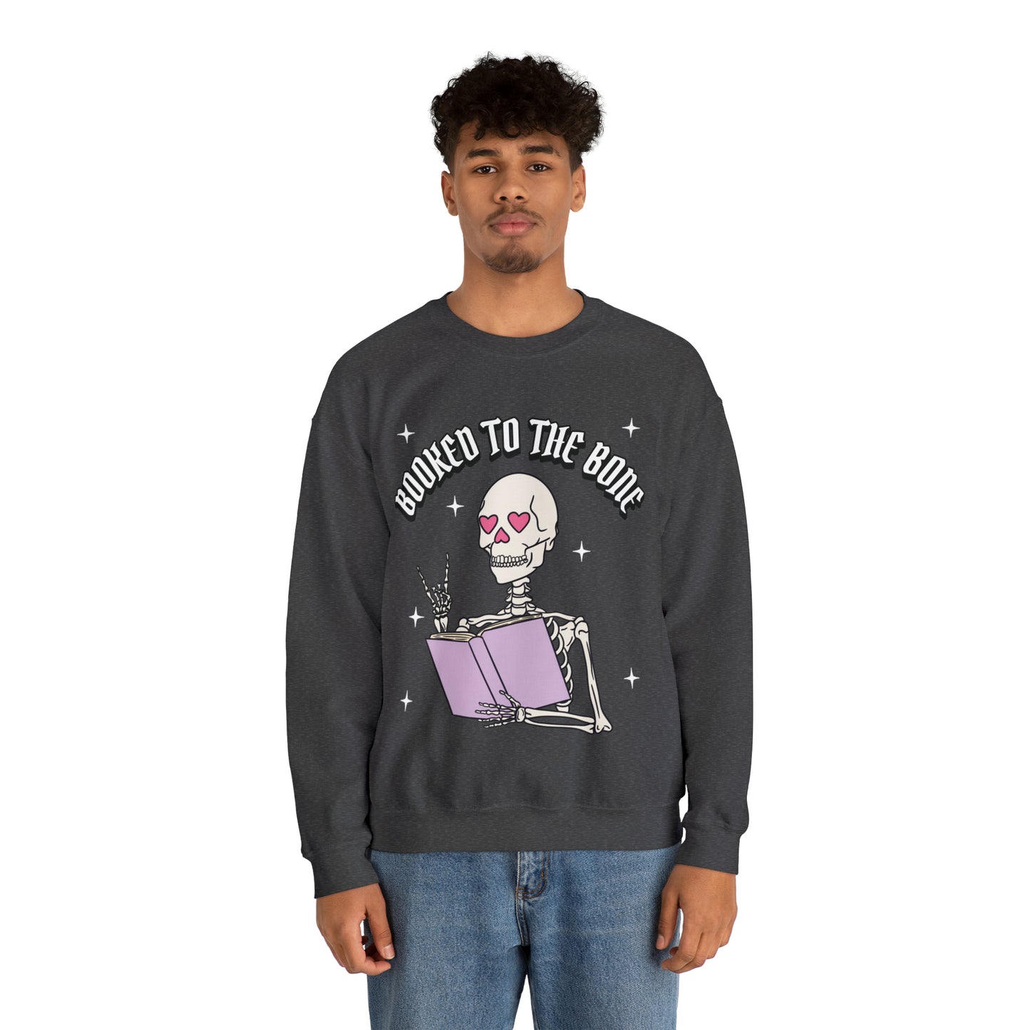 Booked To The Bone Crewneck