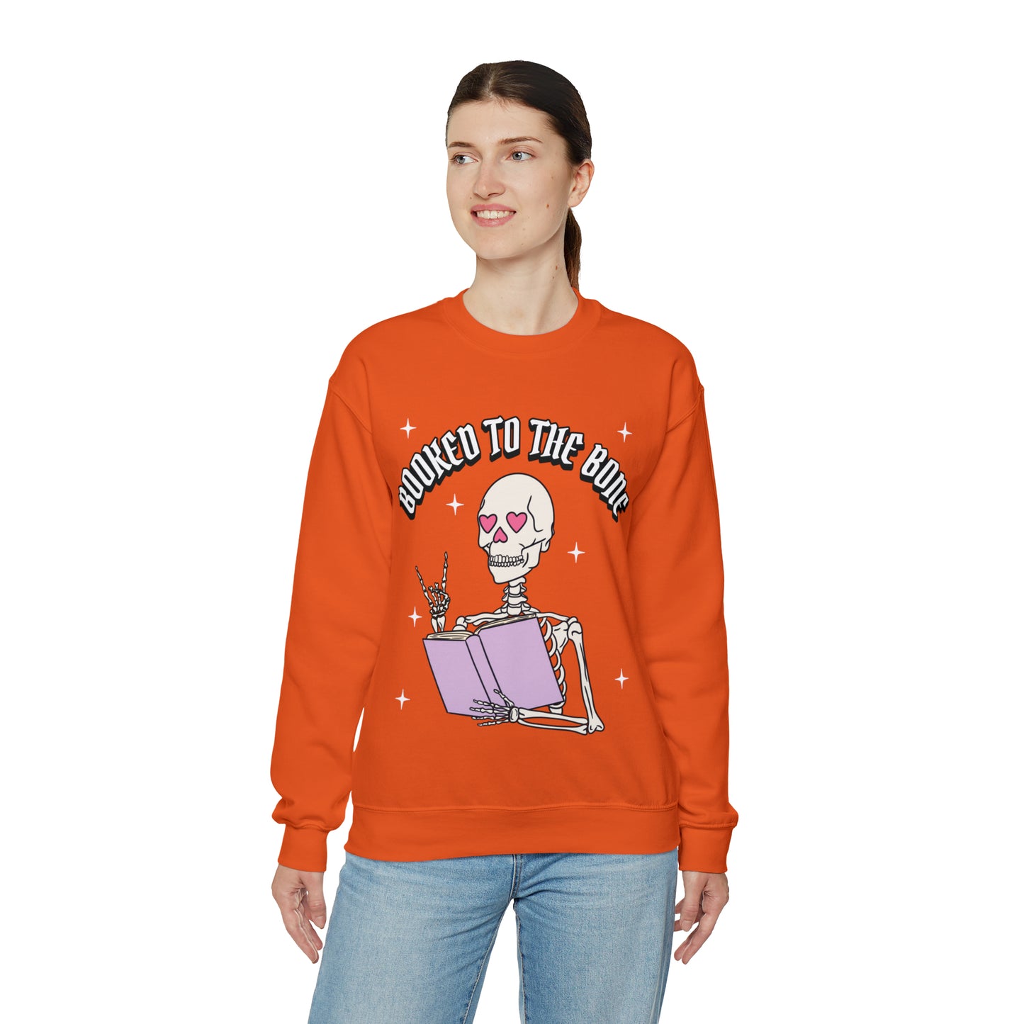 Booked To The Bone Crewneck