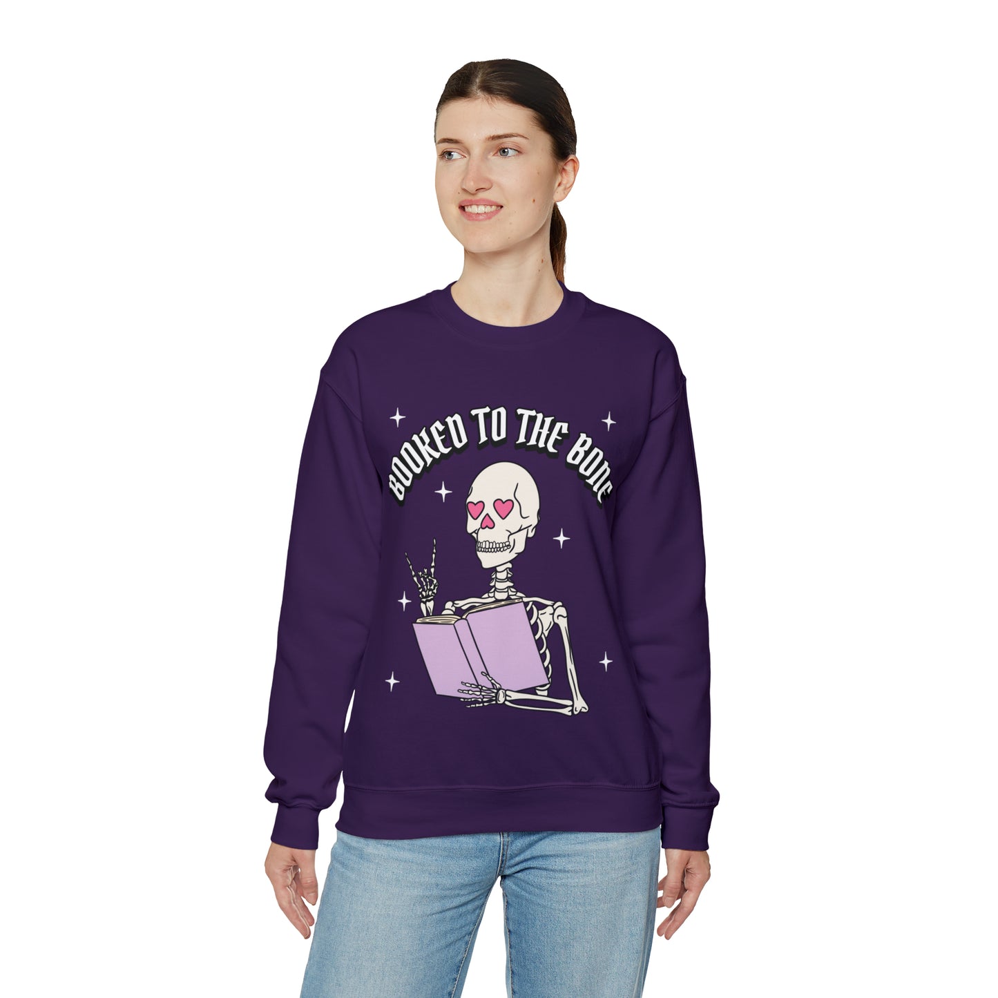 Booked To The Bone Crewneck