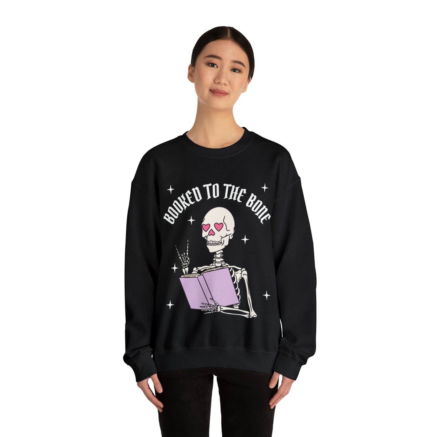 Booked To The Bone Crewneck