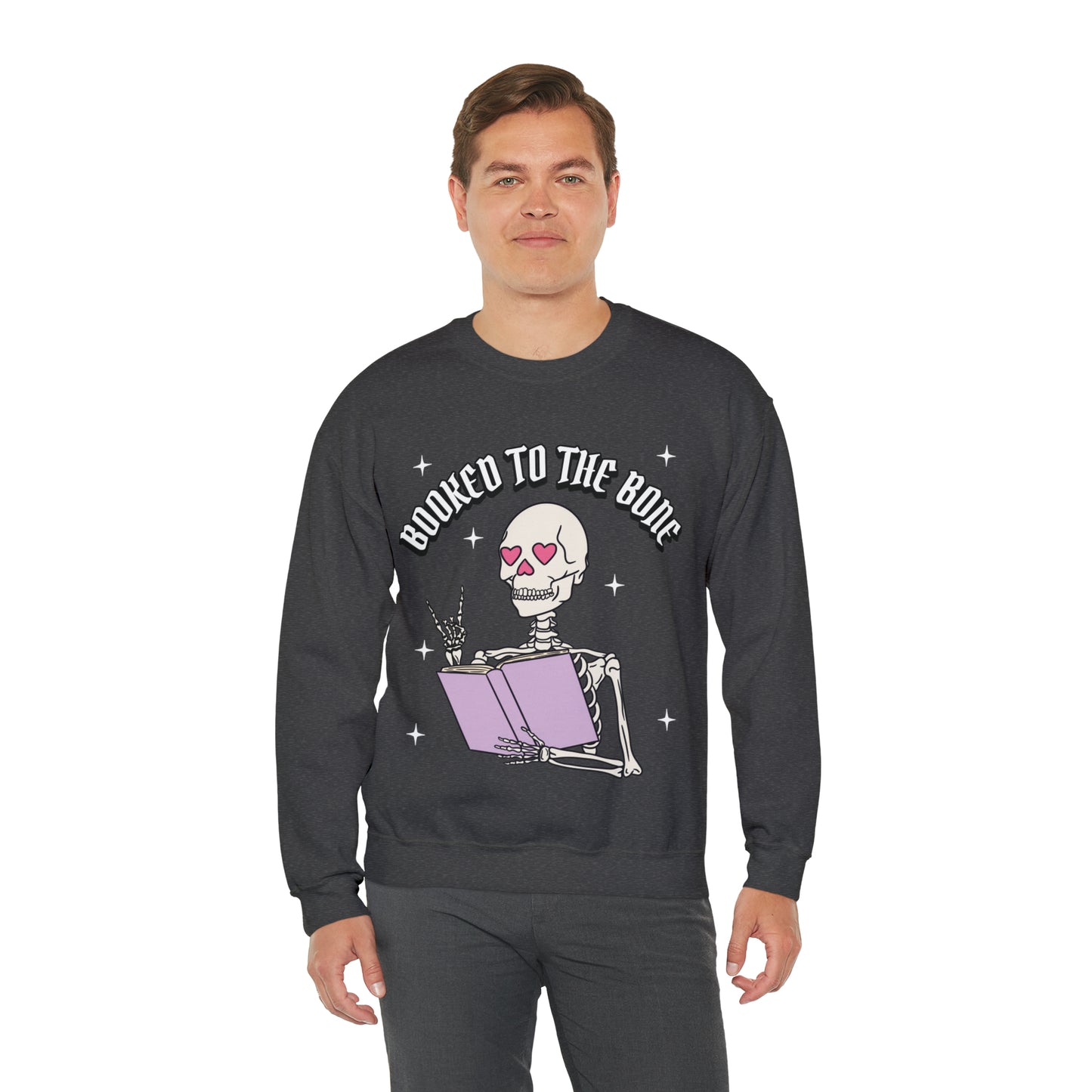 Booked To The Bone Crewneck