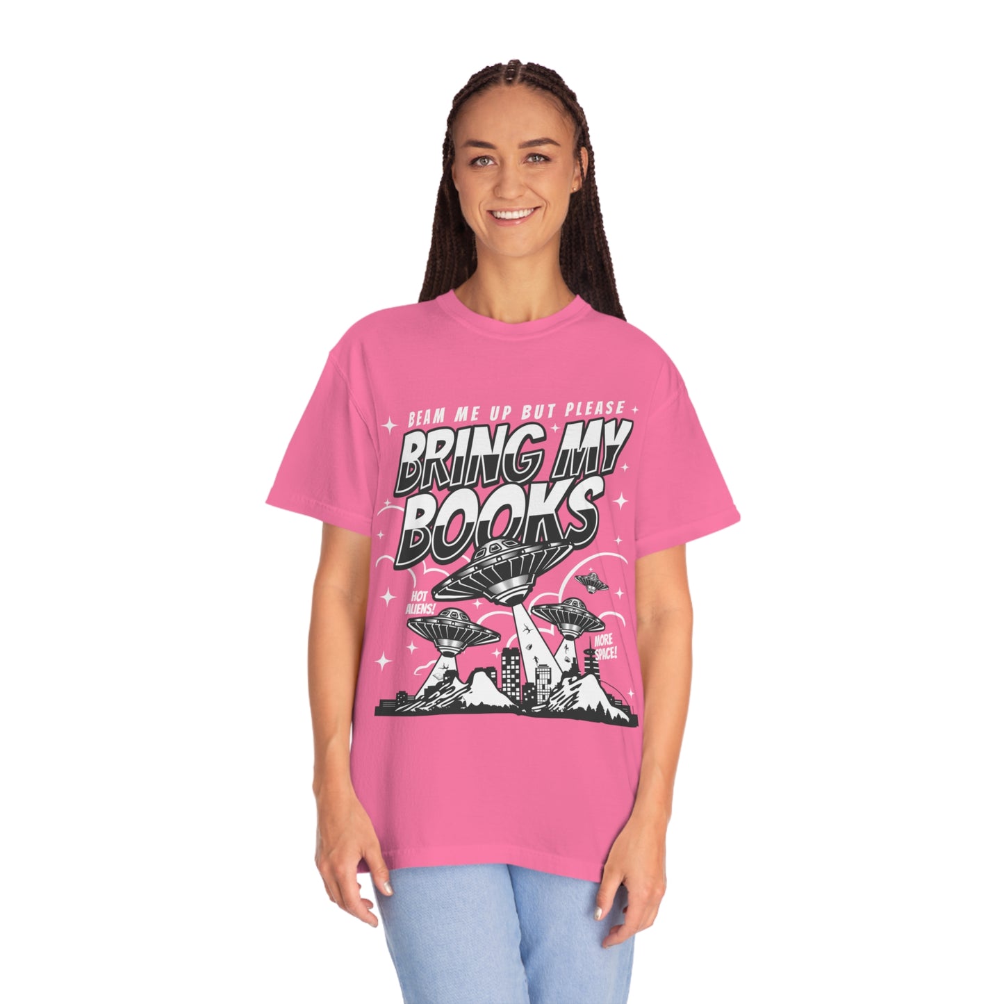 Beam Me Up Comic Shirt | Comfort Colors