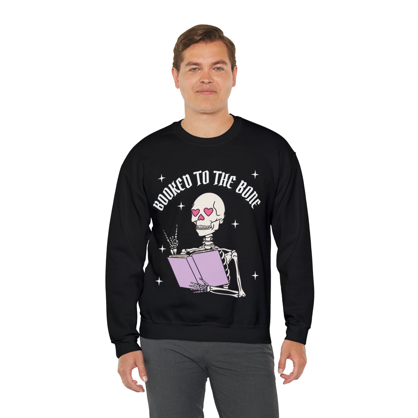 Booked To The Bone Crewneck