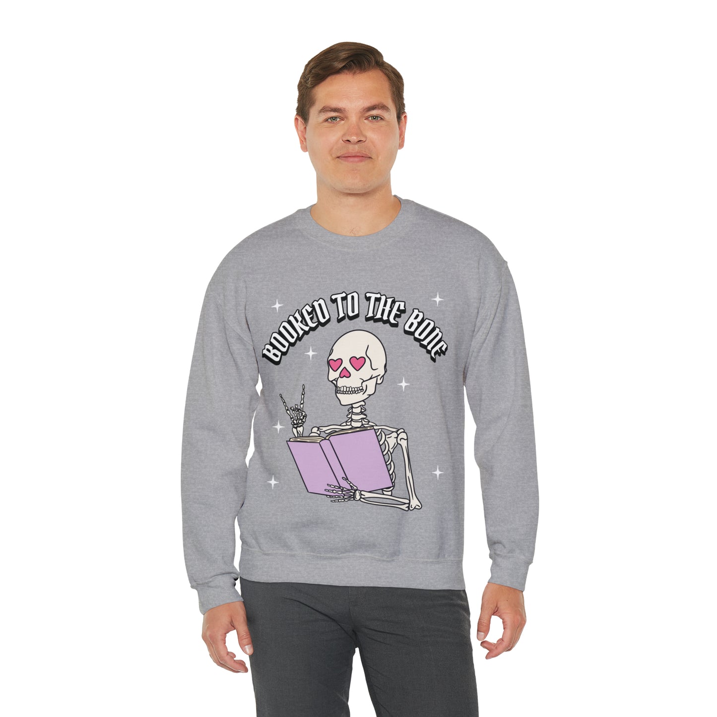 Booked To The Bone Crewneck
