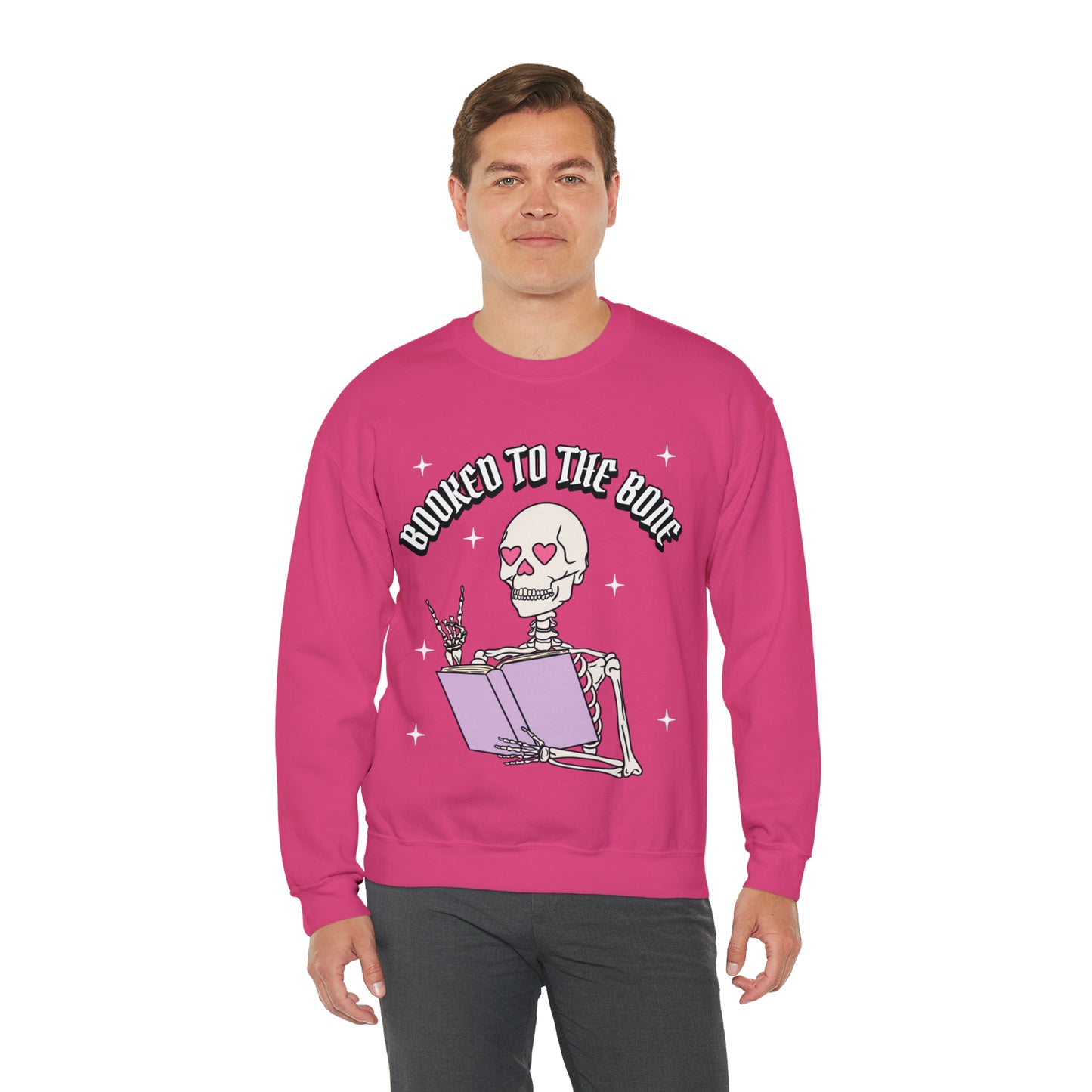 Booked To The Bone Crewneck