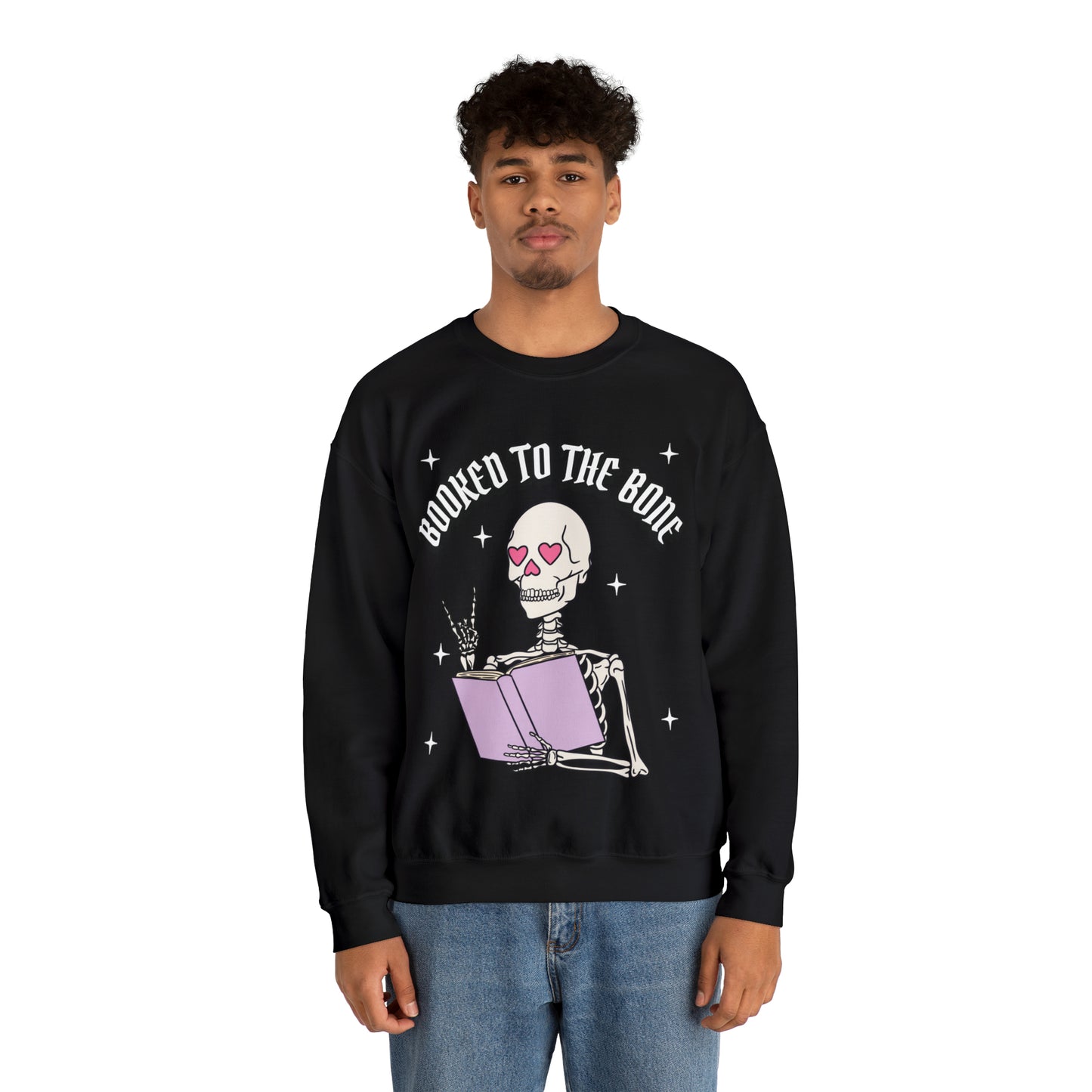 Booked To The Bone Crewneck