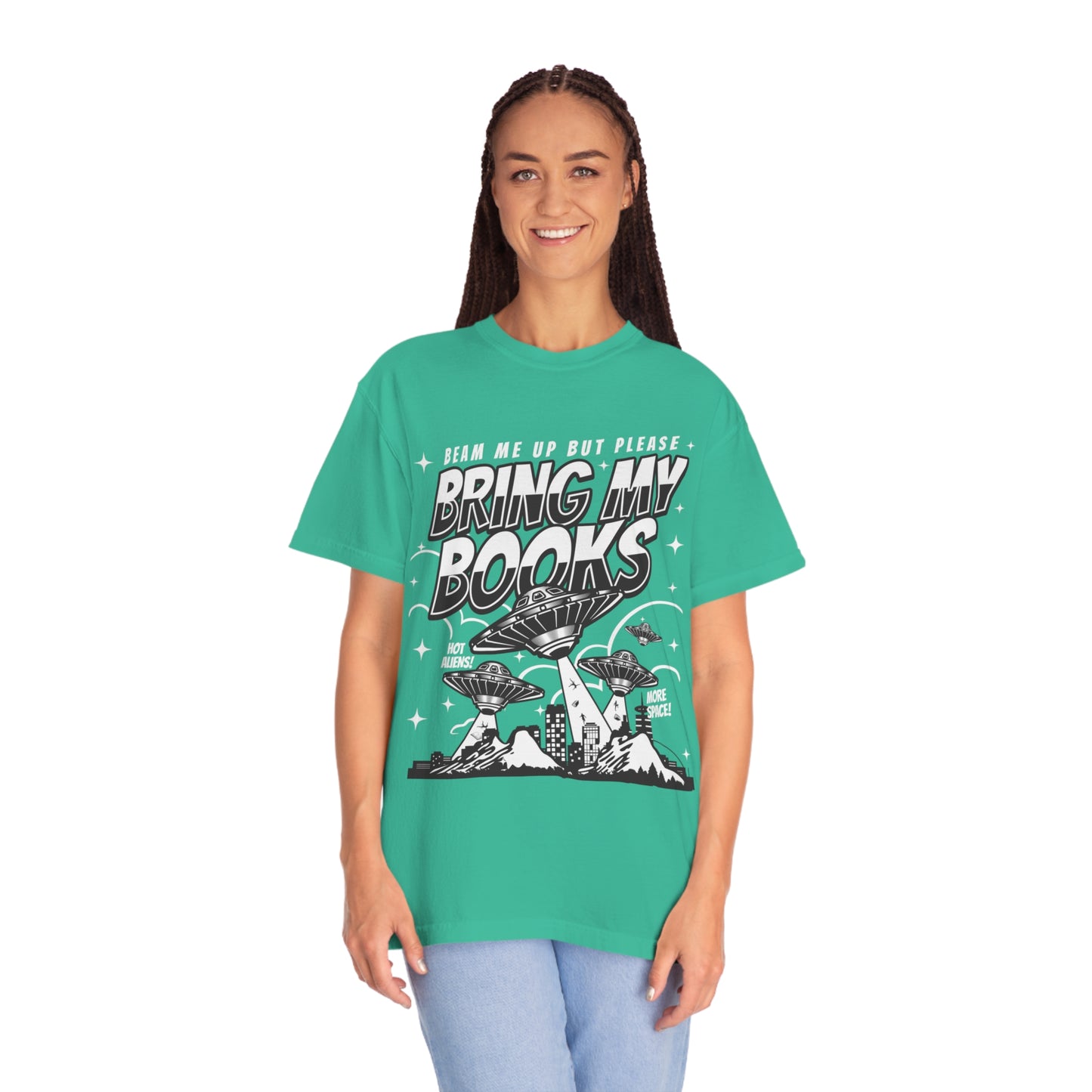 Beam Me Up Comic Shirt | Comfort Colors