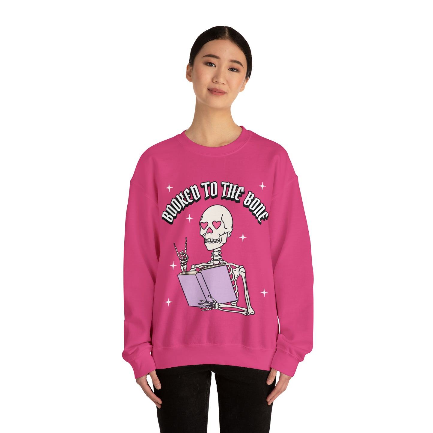 Booked To The Bone Crewneck