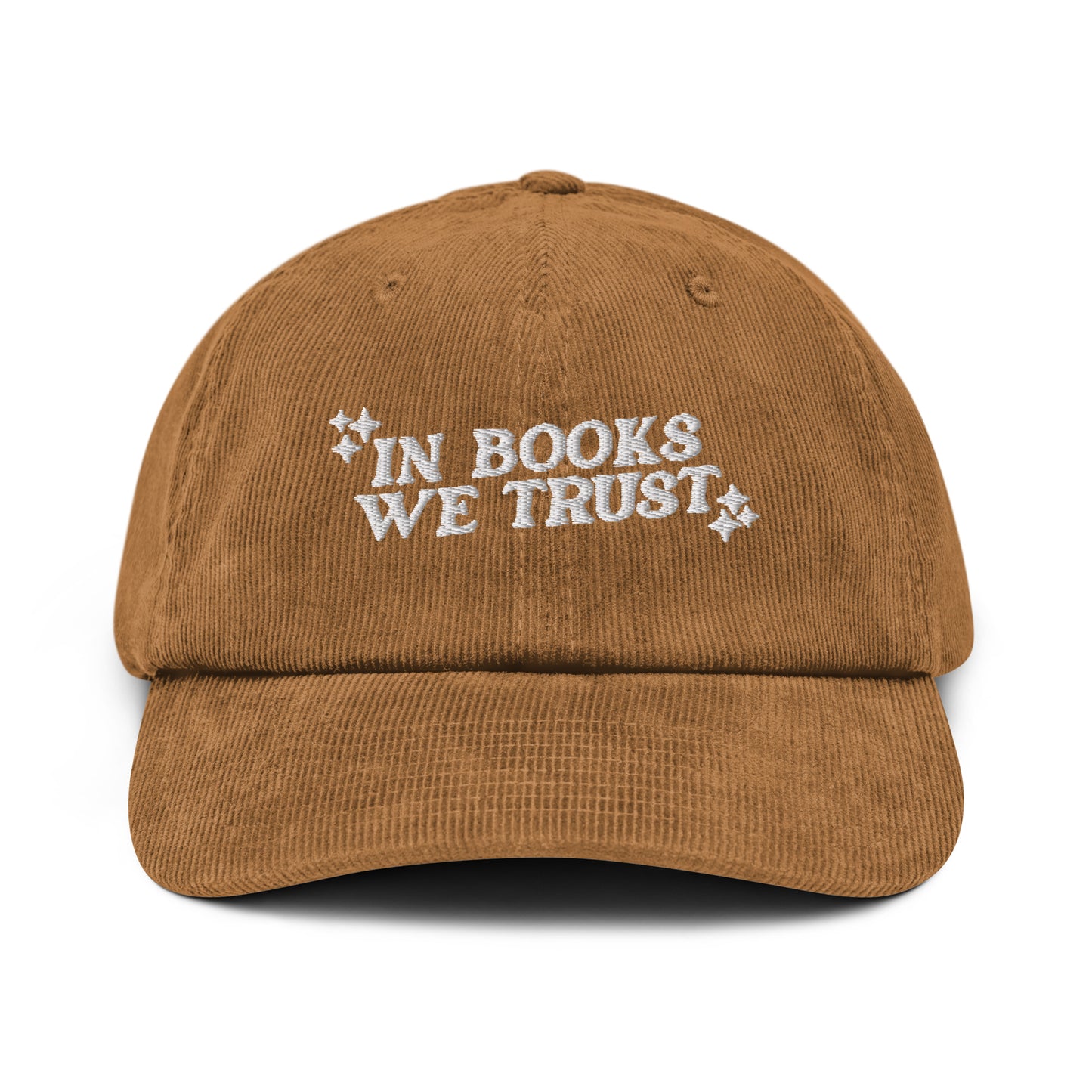 In Books We Trust Corduroy Hat