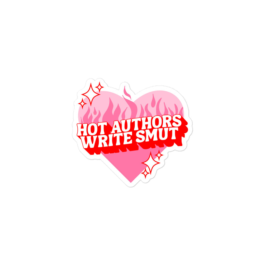 Hot Authors Write Smut Sticker