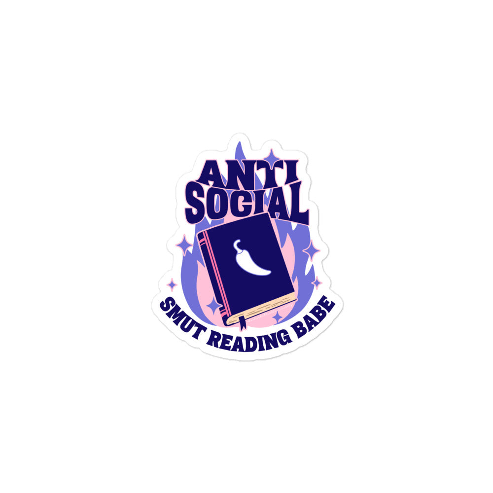 Anti Social Smut Babe Sticker