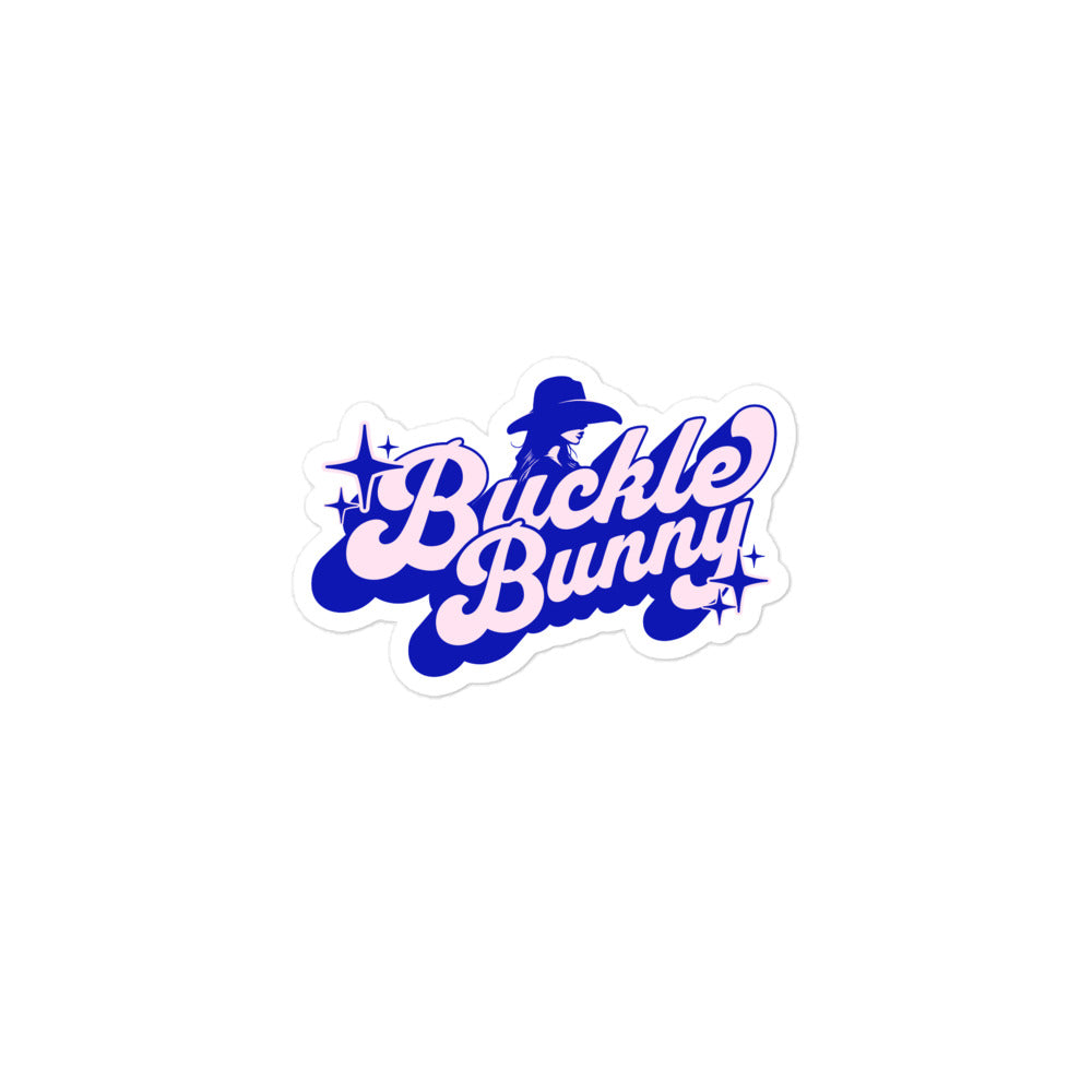 Buckle Bunny Sticker