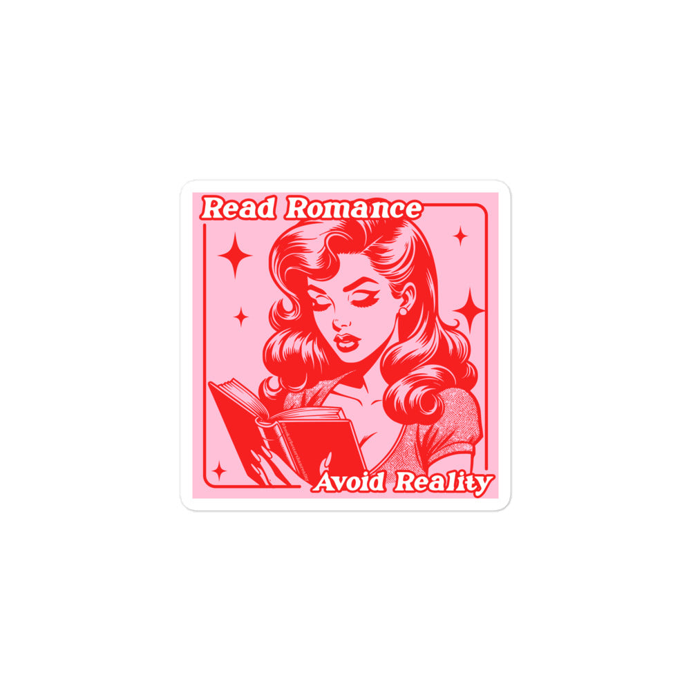 Avoid Reality Romance Sticker