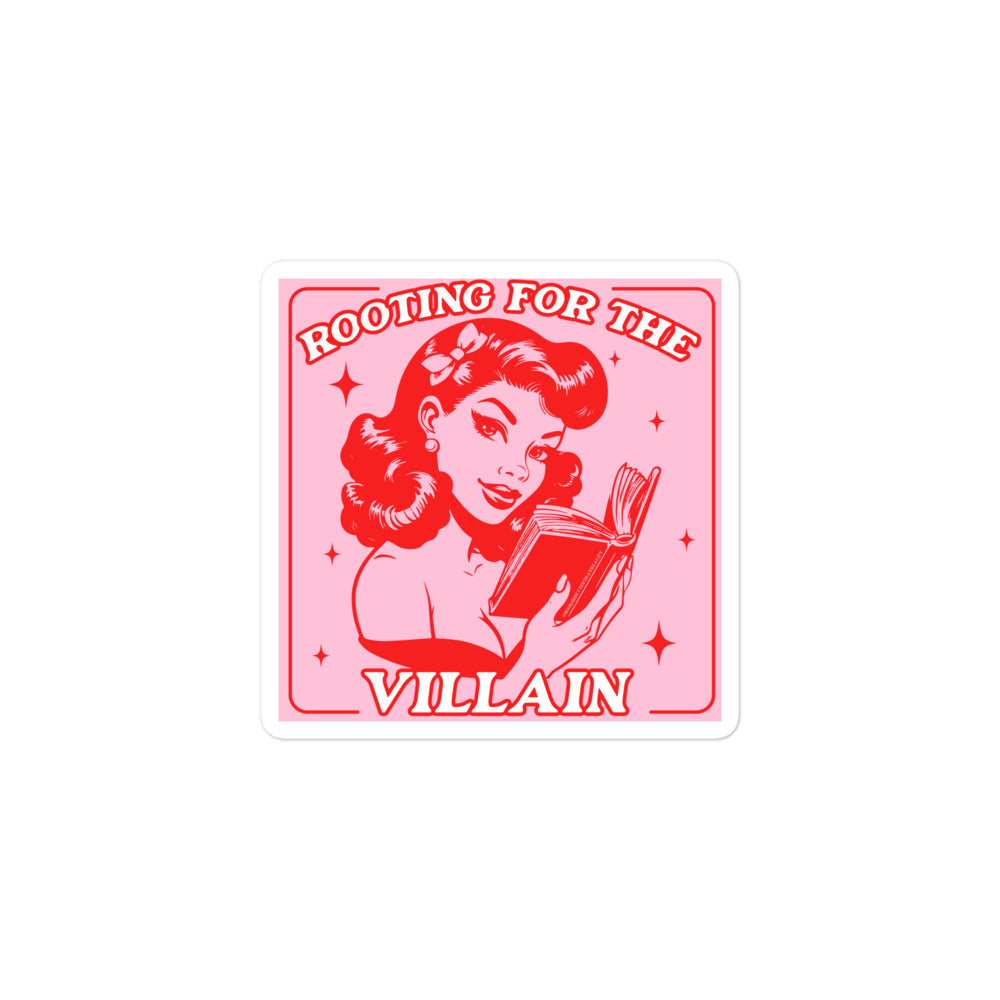 Rooting for the Villain Sticker