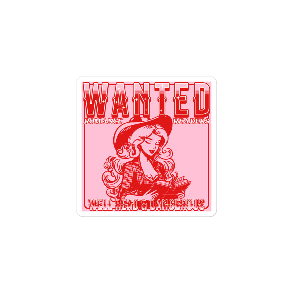 Wanted Sticker
