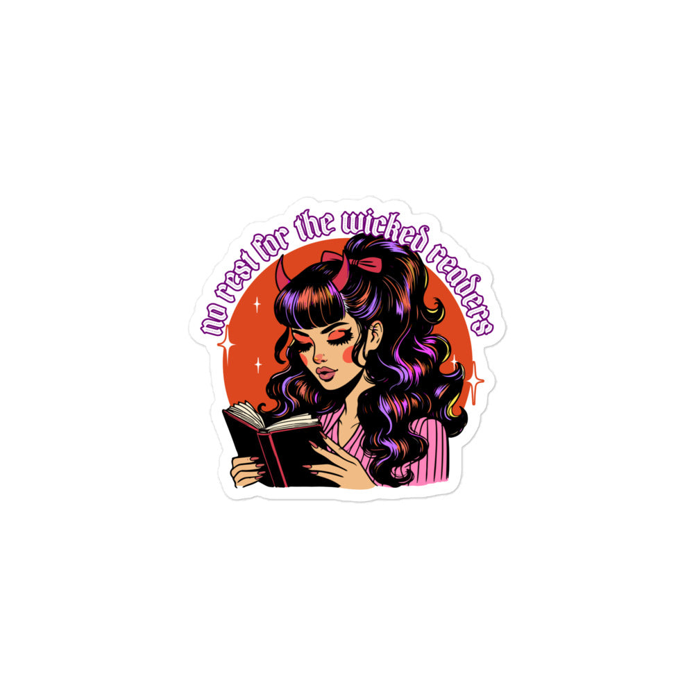 No Rest For The Wicked Sticker