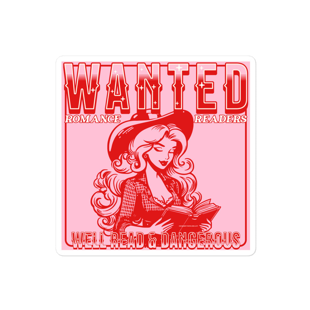Wanted Sticker