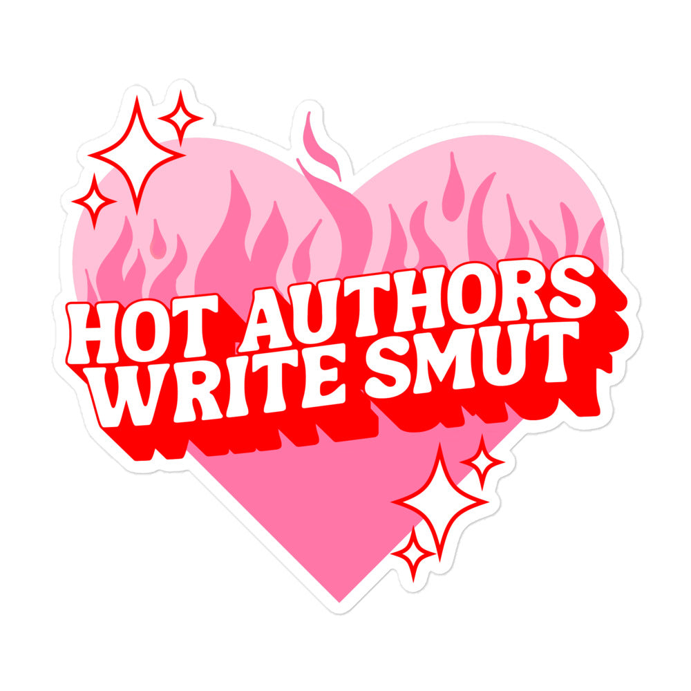 Hot Authors Write Smut Sticker