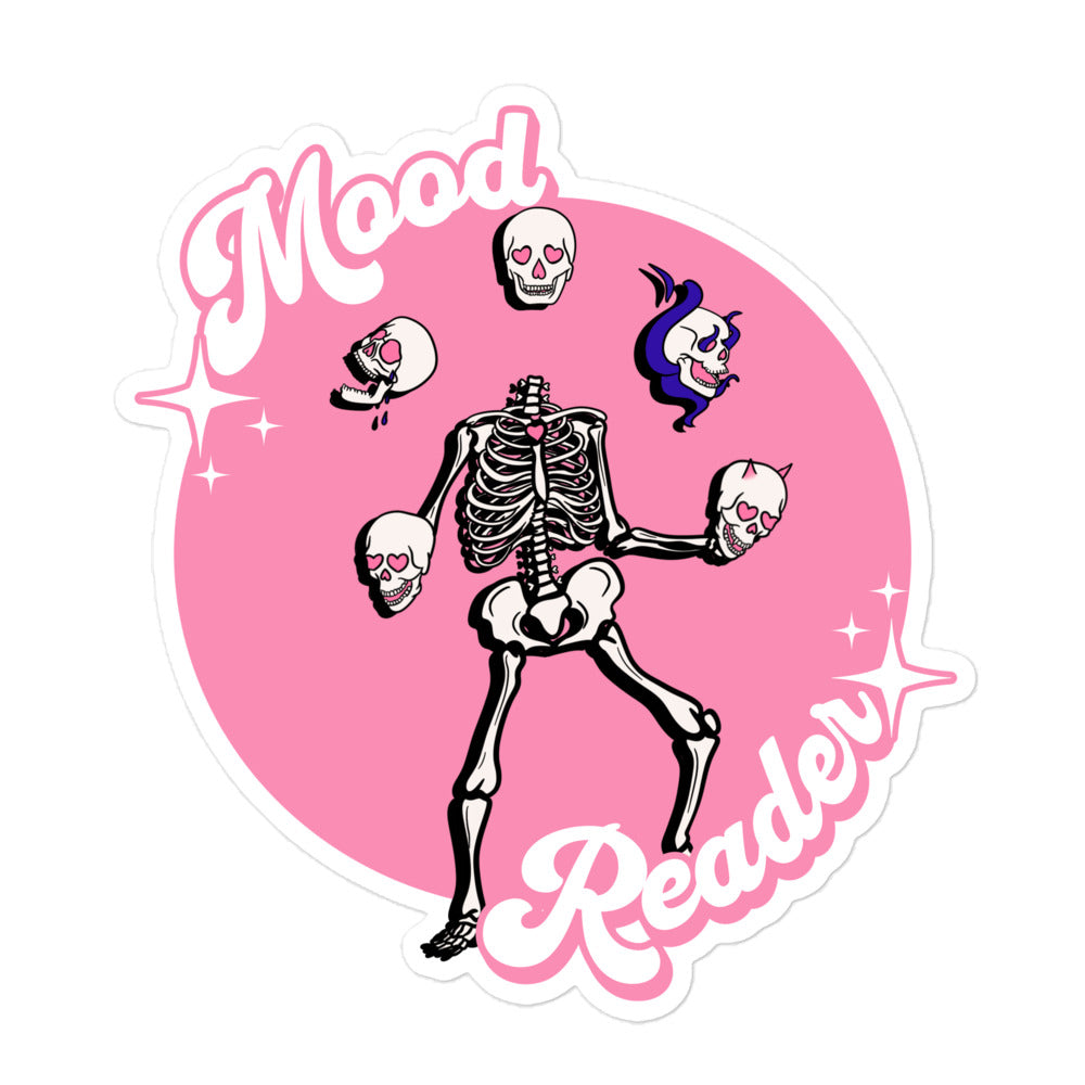 Mood Reader Skeleton Sticker