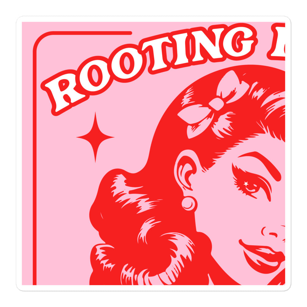 Rooting for the Villain Sticker