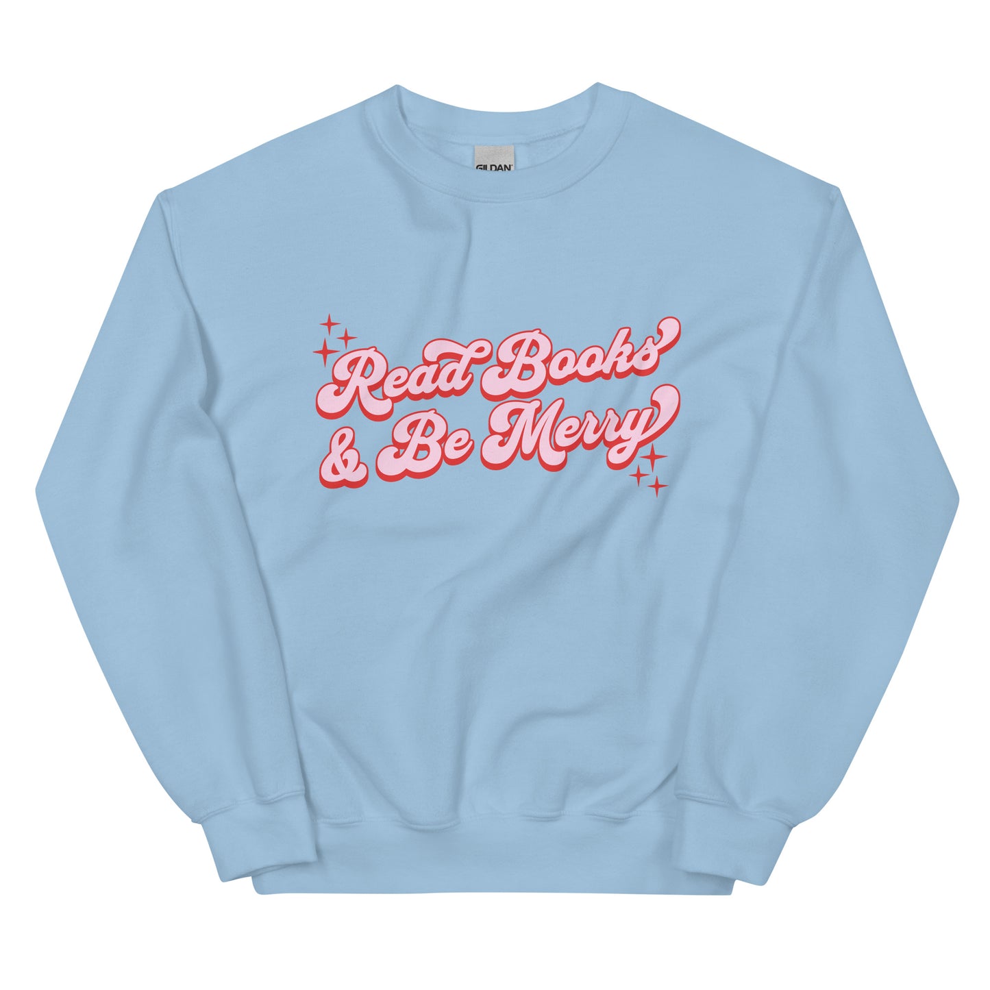 Read Books & Be Merry Crewneck