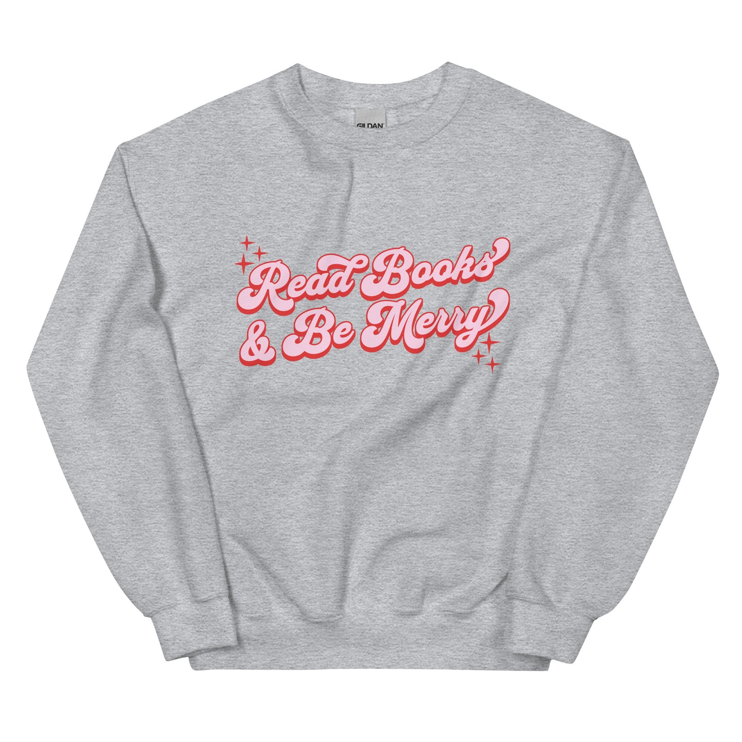 Read Books & Be Merry Crewneck