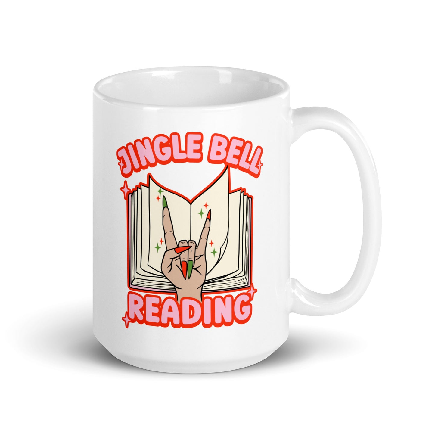 Jingle Bell Reading Mug