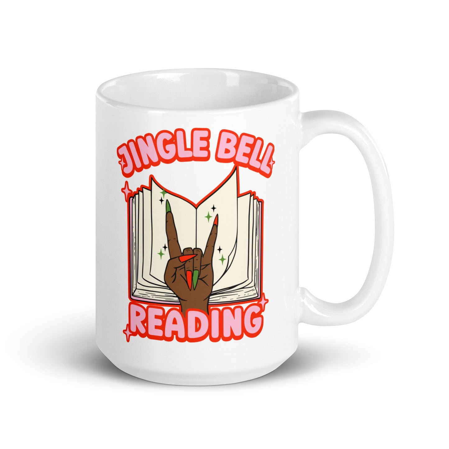 Jingle Bell Reading Mug