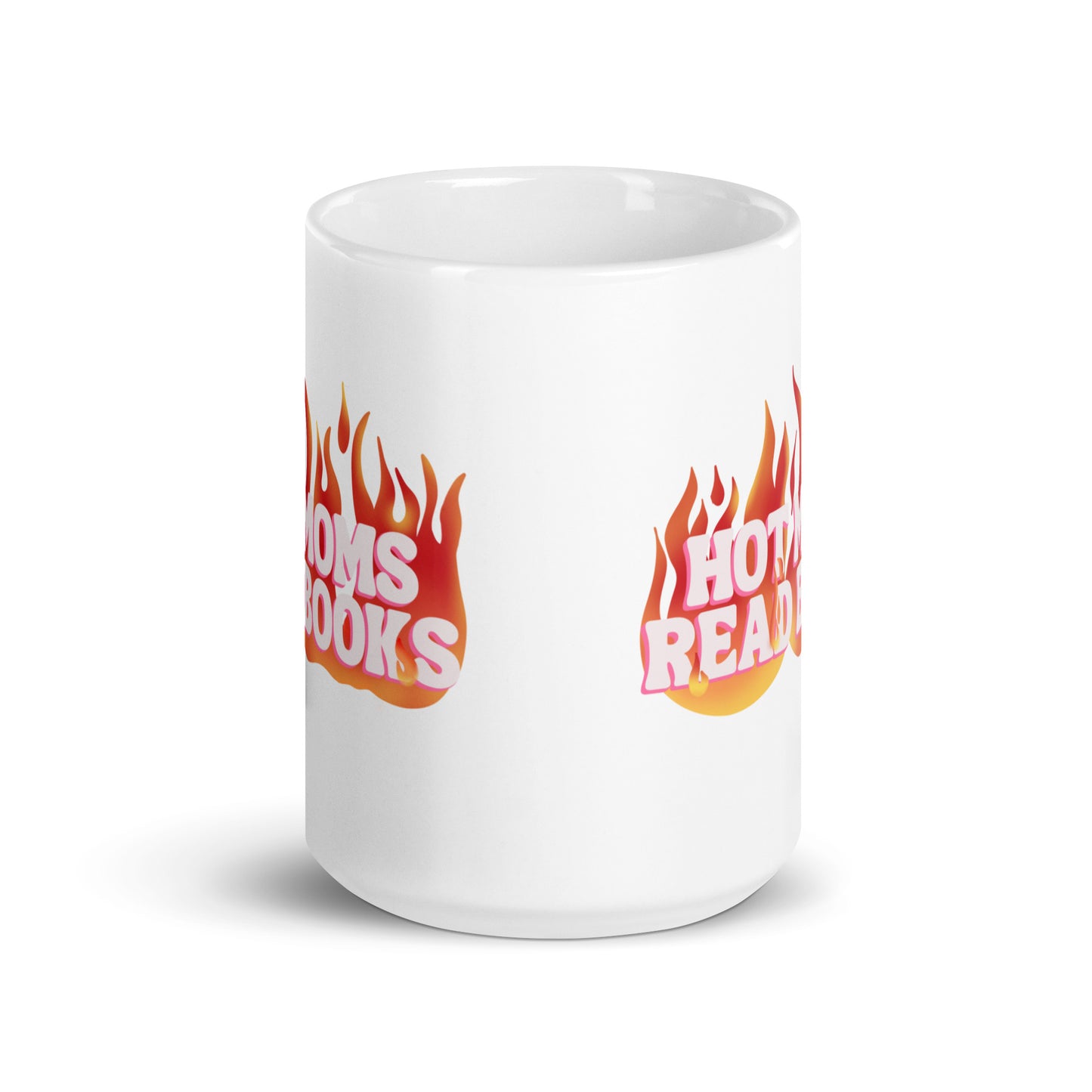 Hot Moms Read Books Mug