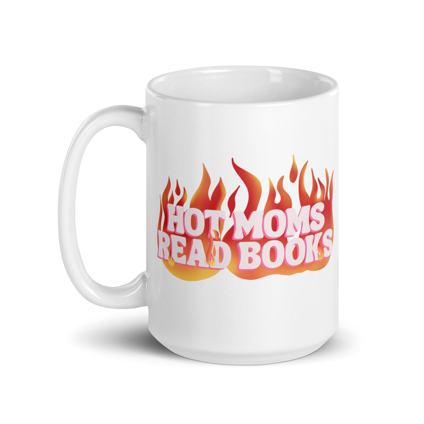 Hot Moms Read Books Mug