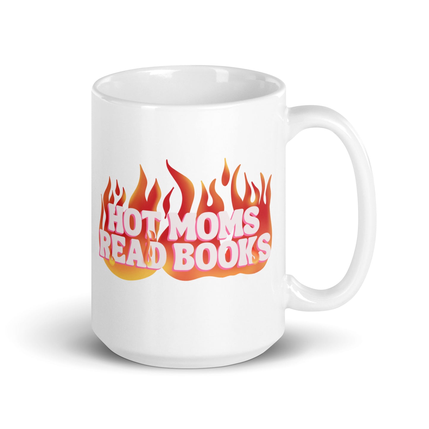 Hot Moms Read Books Mug